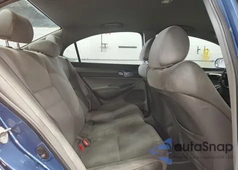 2006 Honda Civic Lx из США, поврежденный, VIN 1HGFA16596L151654